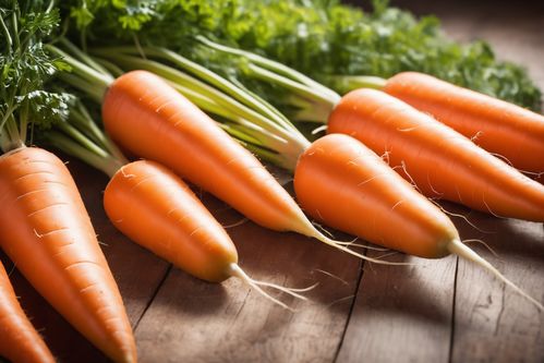 农产品成熟胡萝卜摄影图集 展现自然与丰收之美