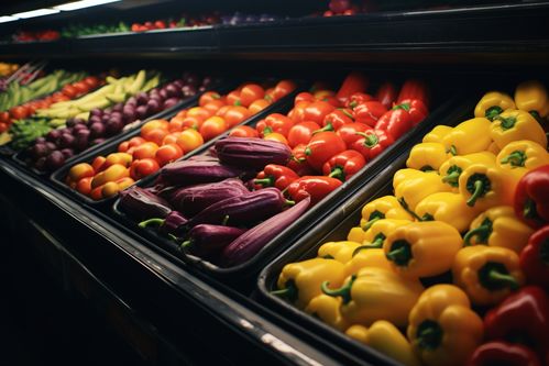 定格田野的馈赠 农产品新鲜蔬菜货架摄影的艺术与价值